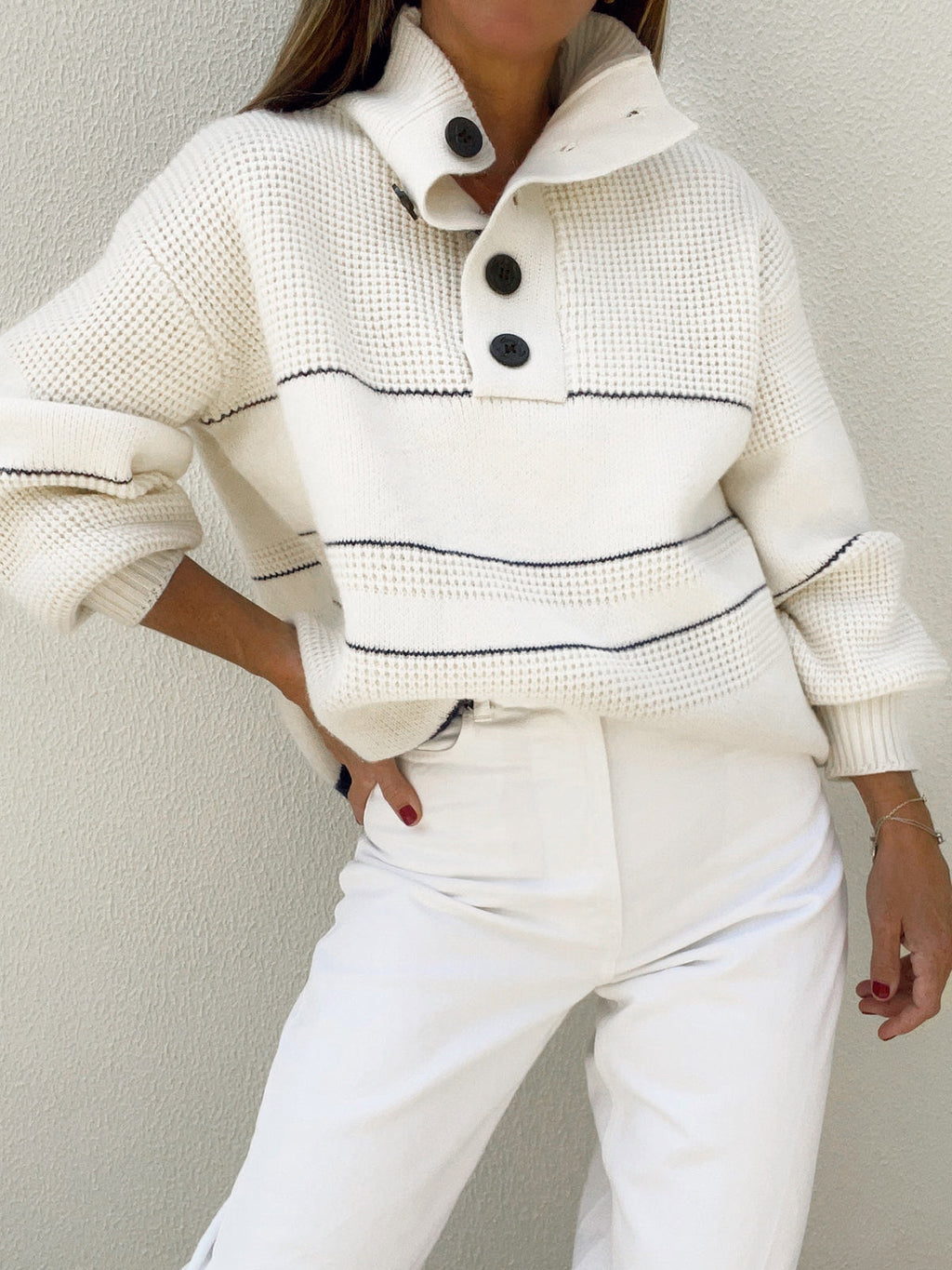 Ack Buttoned Cardigan by SIENA - image 4