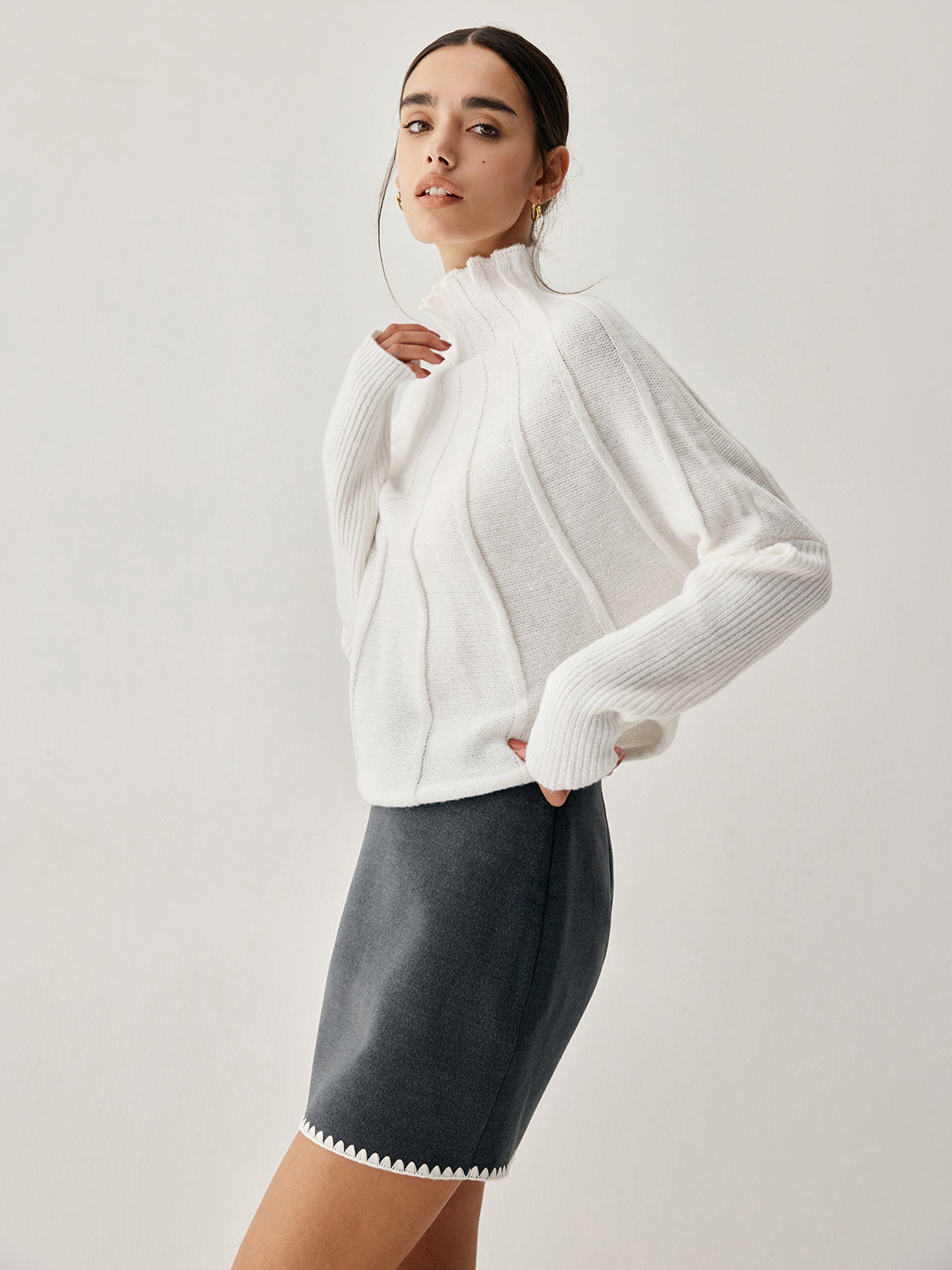 Biyeli Knit Cardigan by SIENA - image 4