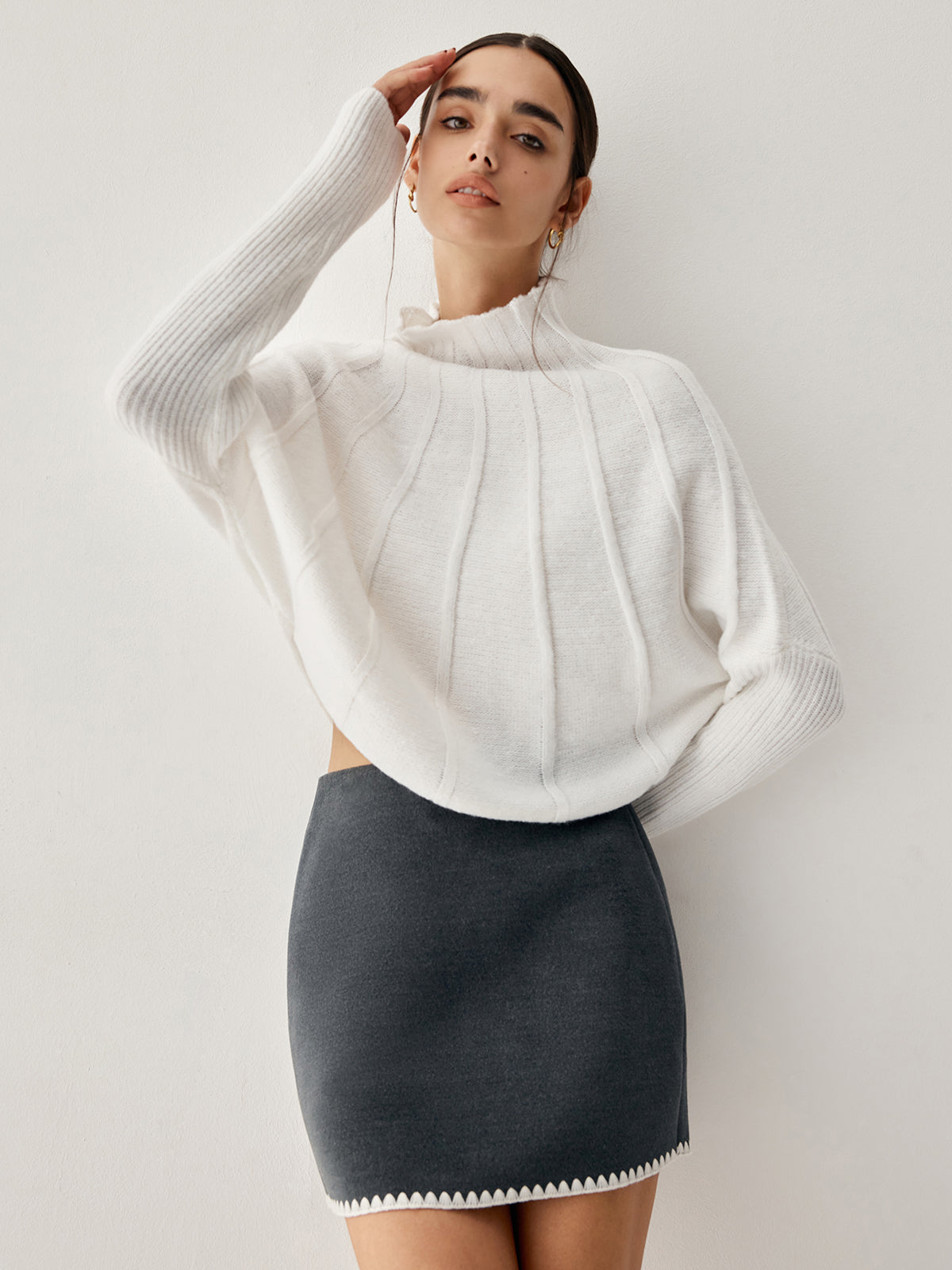 Biyeli Knit Cardigan by SIENA