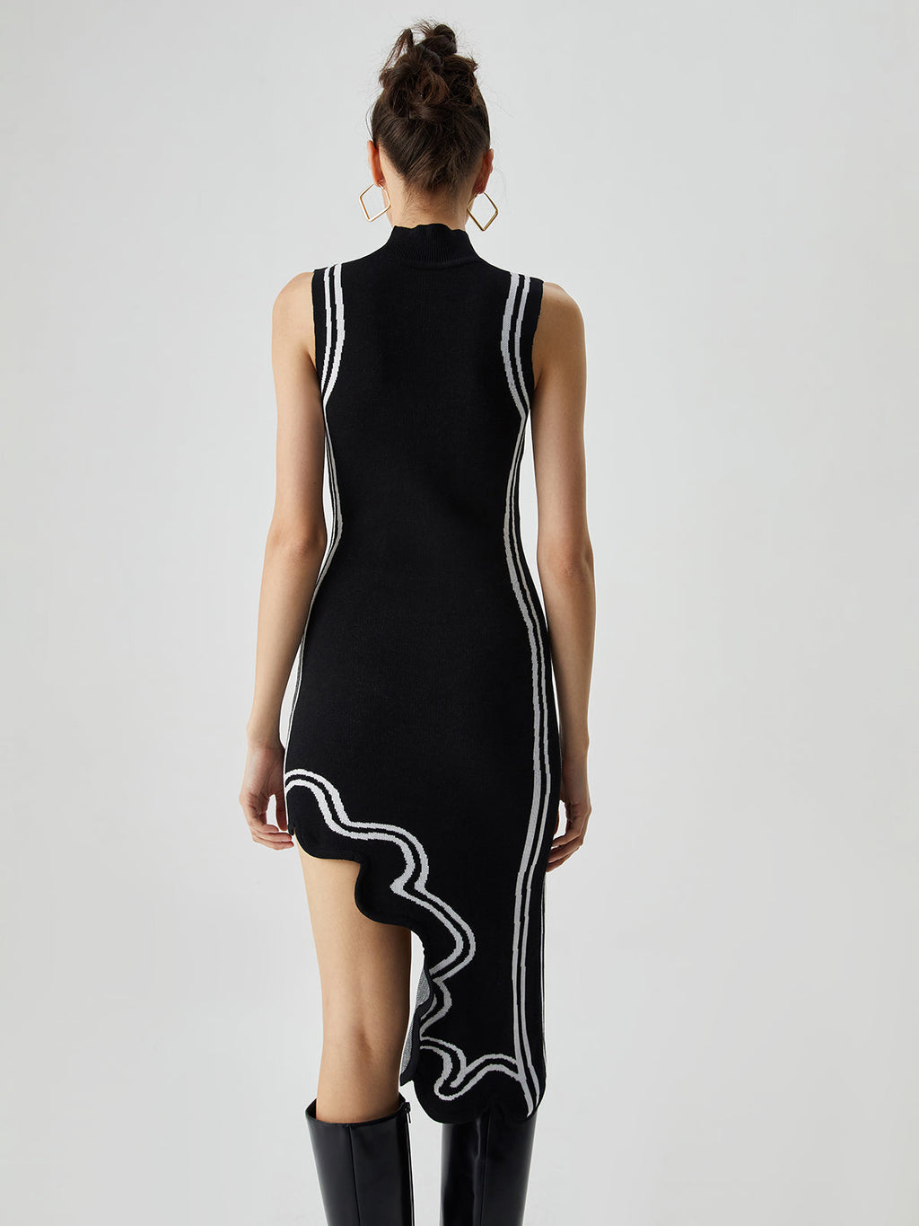 Ailith Asymmetric Midi Dress by SIENA - image 3