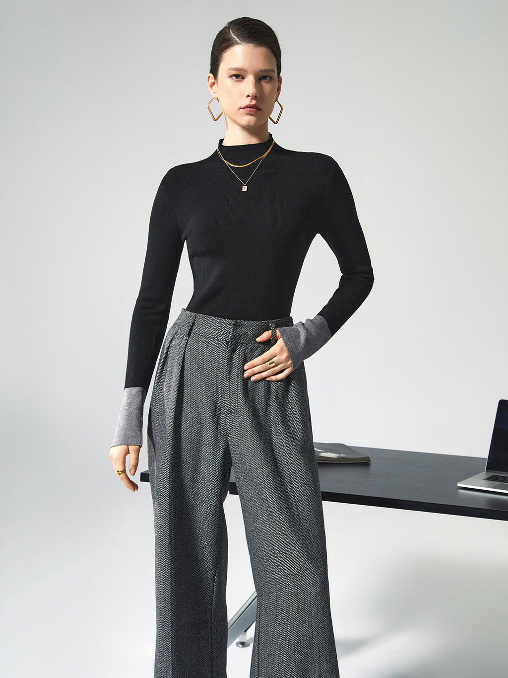 Long Knit Cardigan by SIENA