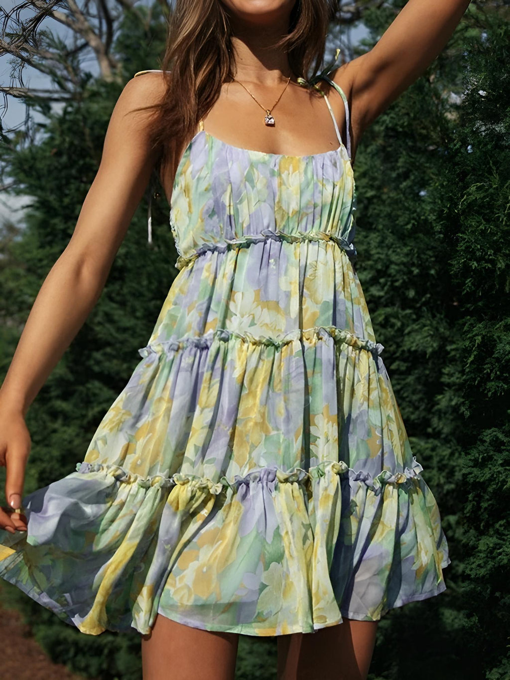 Multi Floral Dress by SIENA