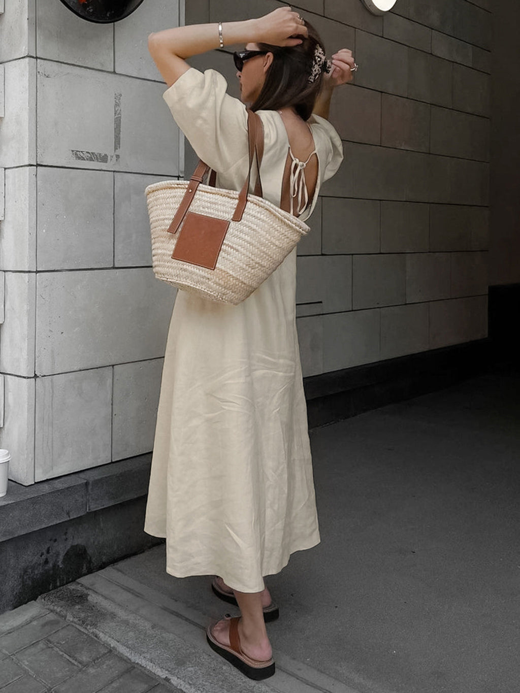Yiwu Linen Maxi Dress by SIENA - image 3