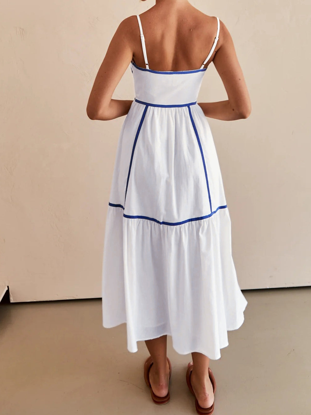 Contrast Midi Dress by SIENA - image 4