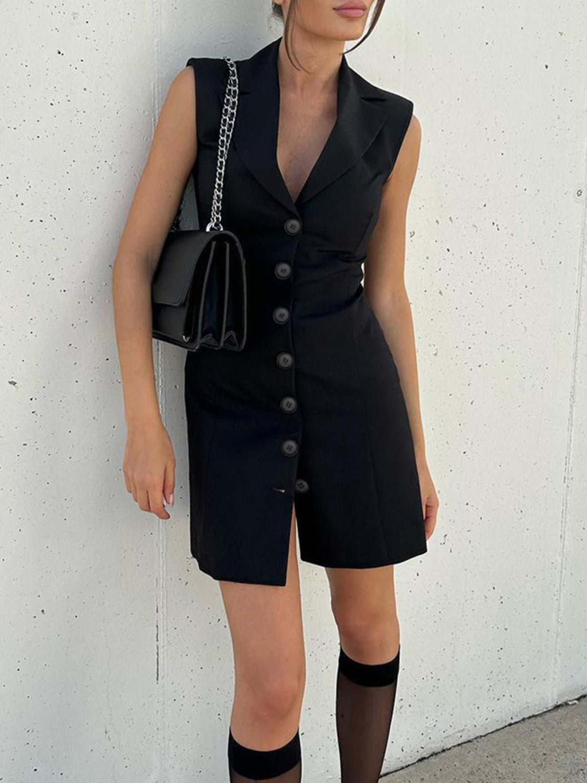 Button Buttoned Dress by SIENA - image 6