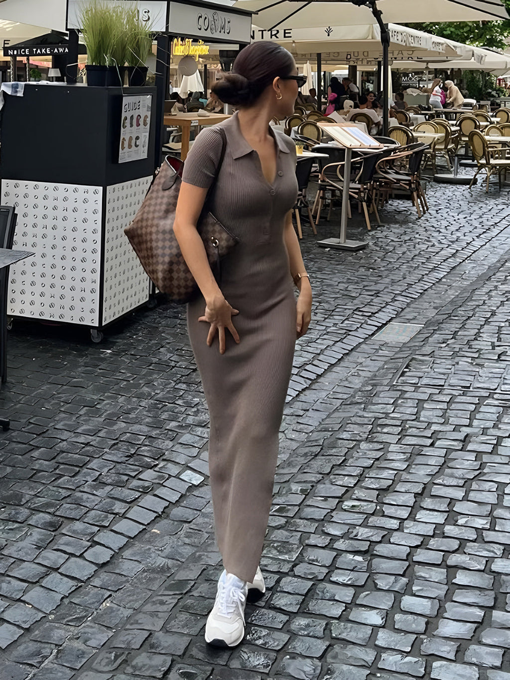 Ribbed Knit Dress by SIENA - image 2