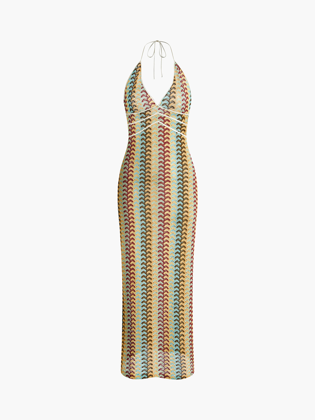 Lace Halter Lace Dress by SIENA