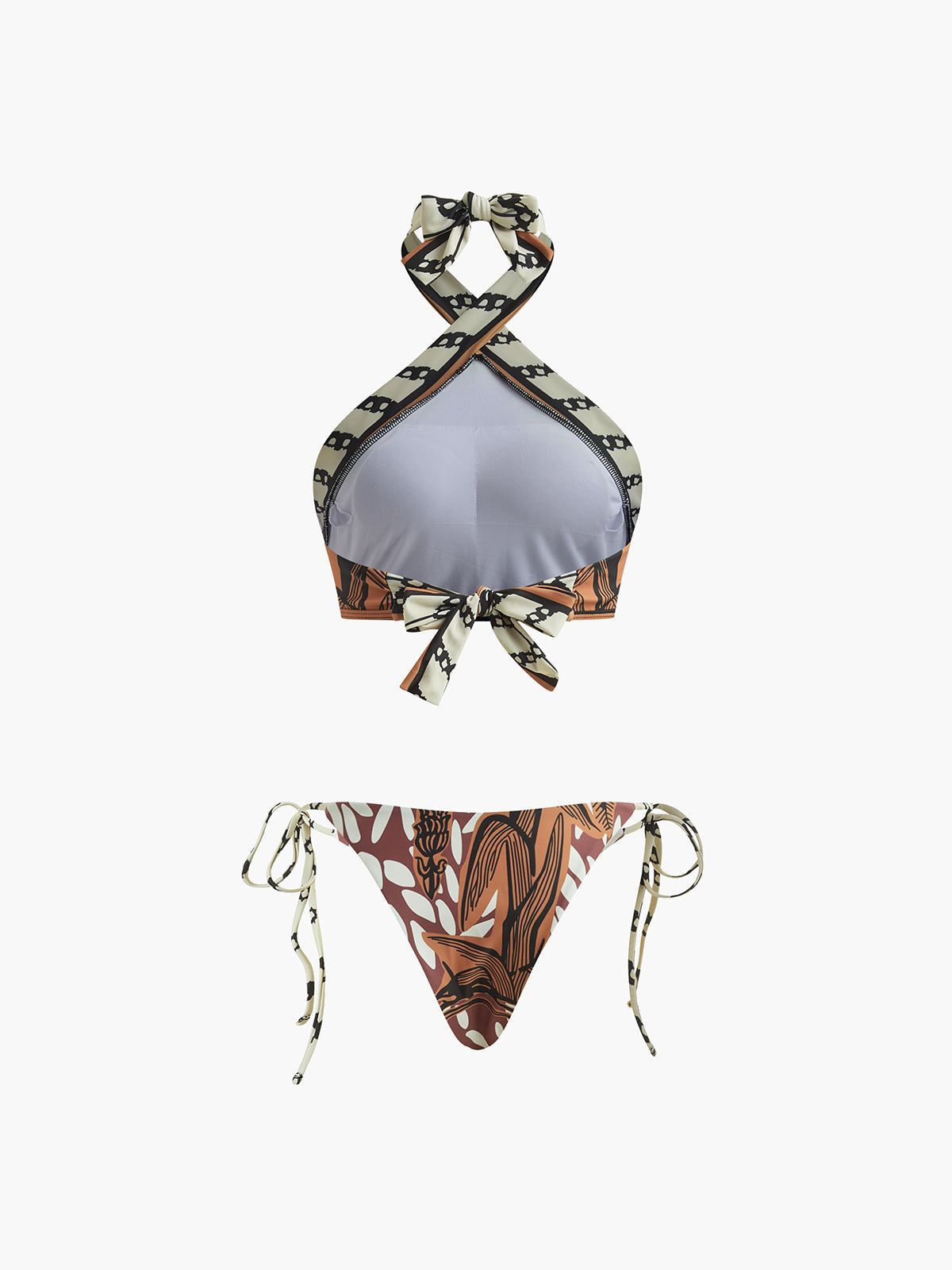 Printed Halter Bikini Set by SIENA - image 2