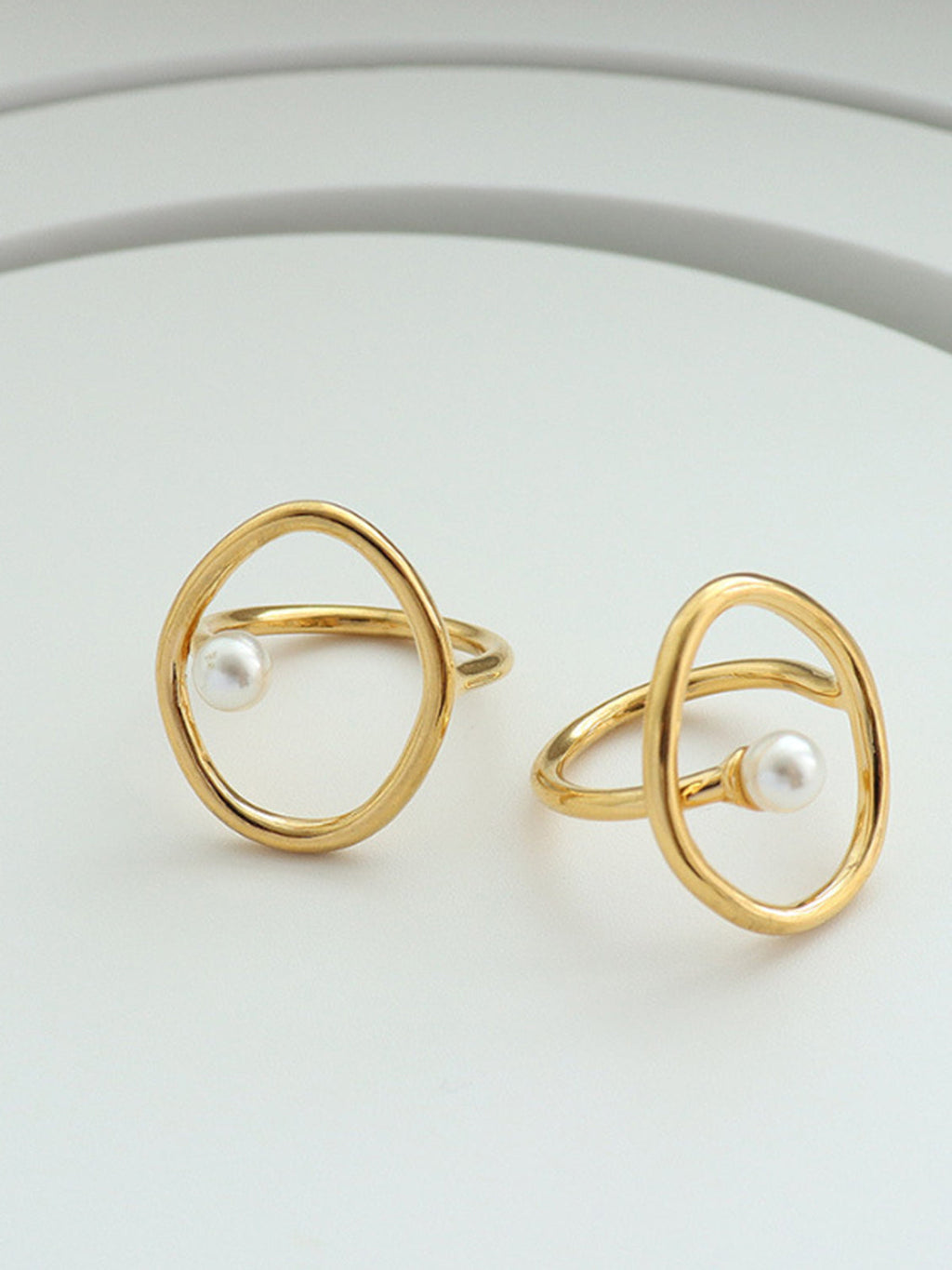 Pearl Gold Ring by SIENA - image 2