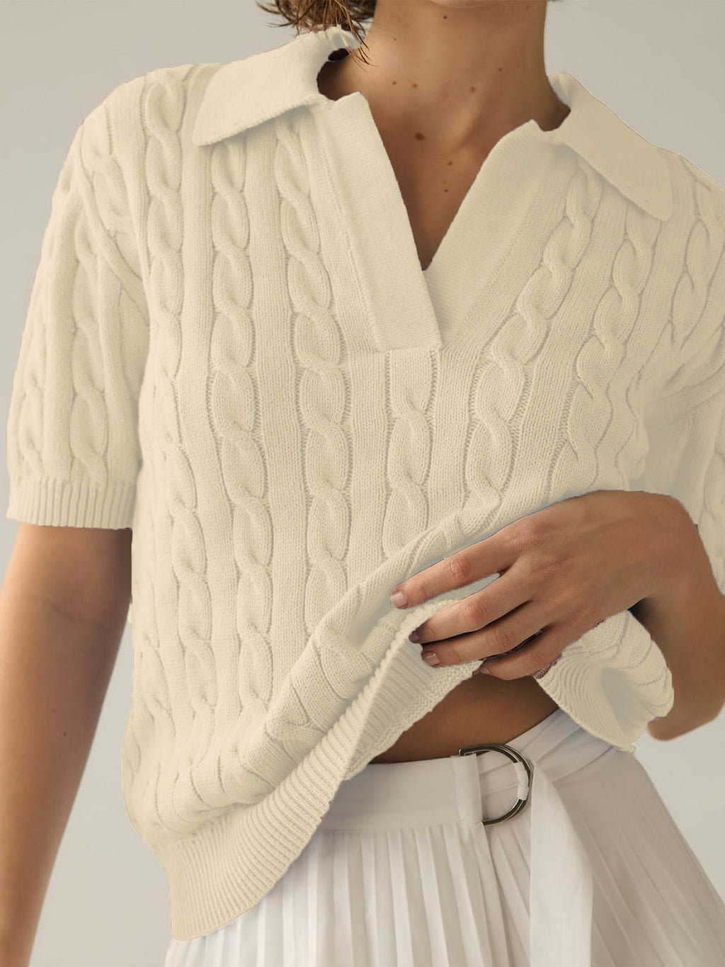 Casual Knit Cardigan by SIENA