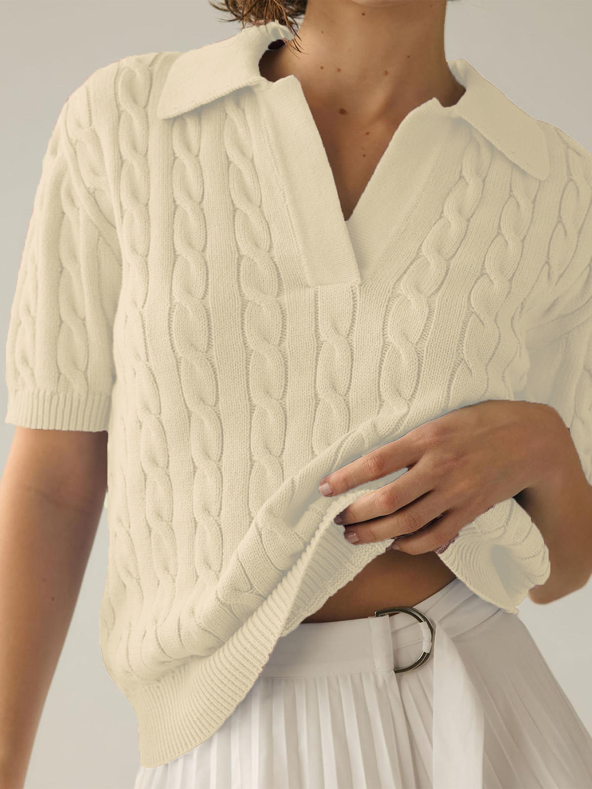 Casual Knit Cardigan by SIENA