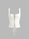 Pinstripe Corset Top by SIENA