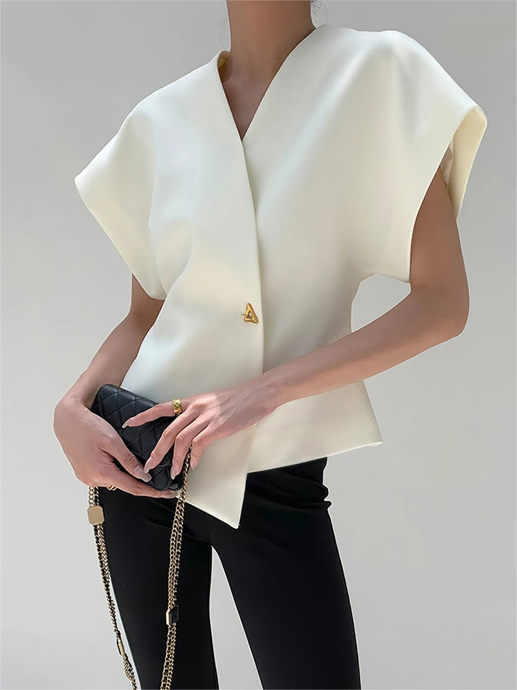 Kimono Buttoned Blouse by SIENA