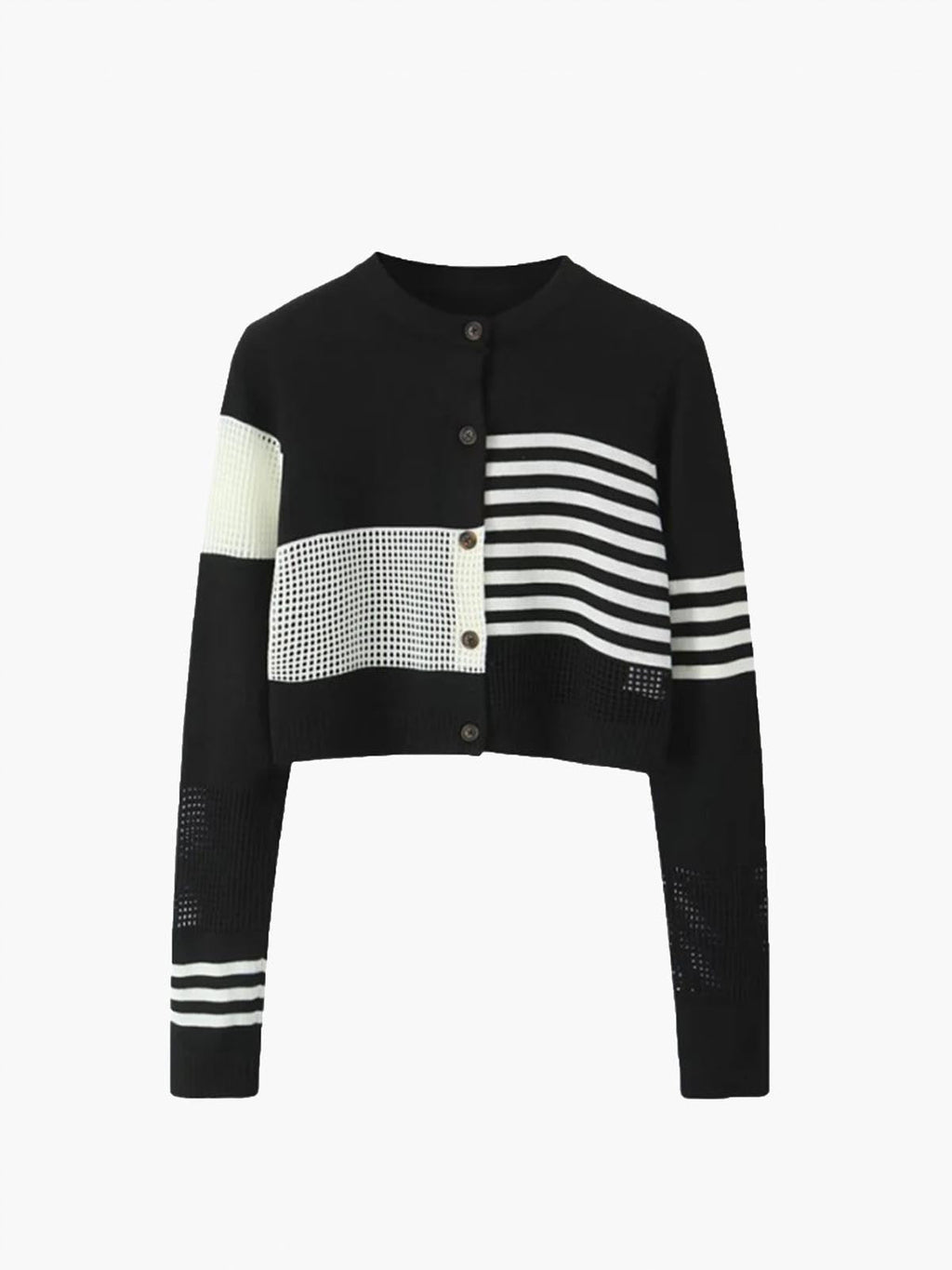 Geometrik Knit Cardigan by SIENA