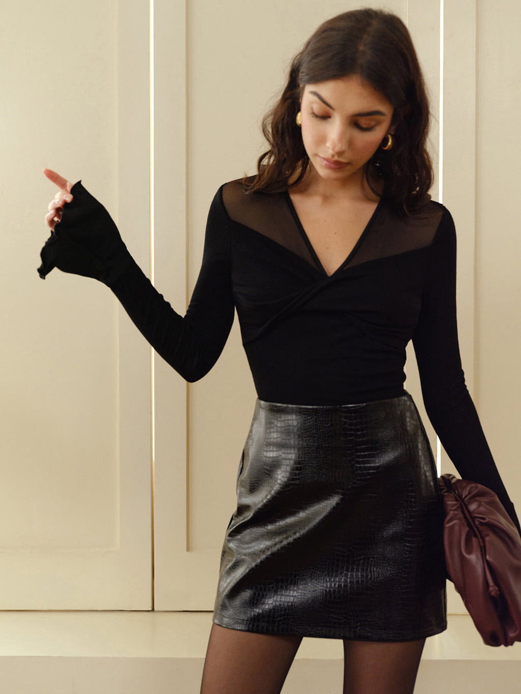 Mesh Cardigan by SIENA - image 2