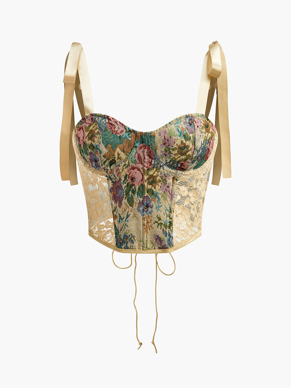 Floral Corset Top by SIENA