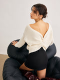 Plain Knit Top by SIENA