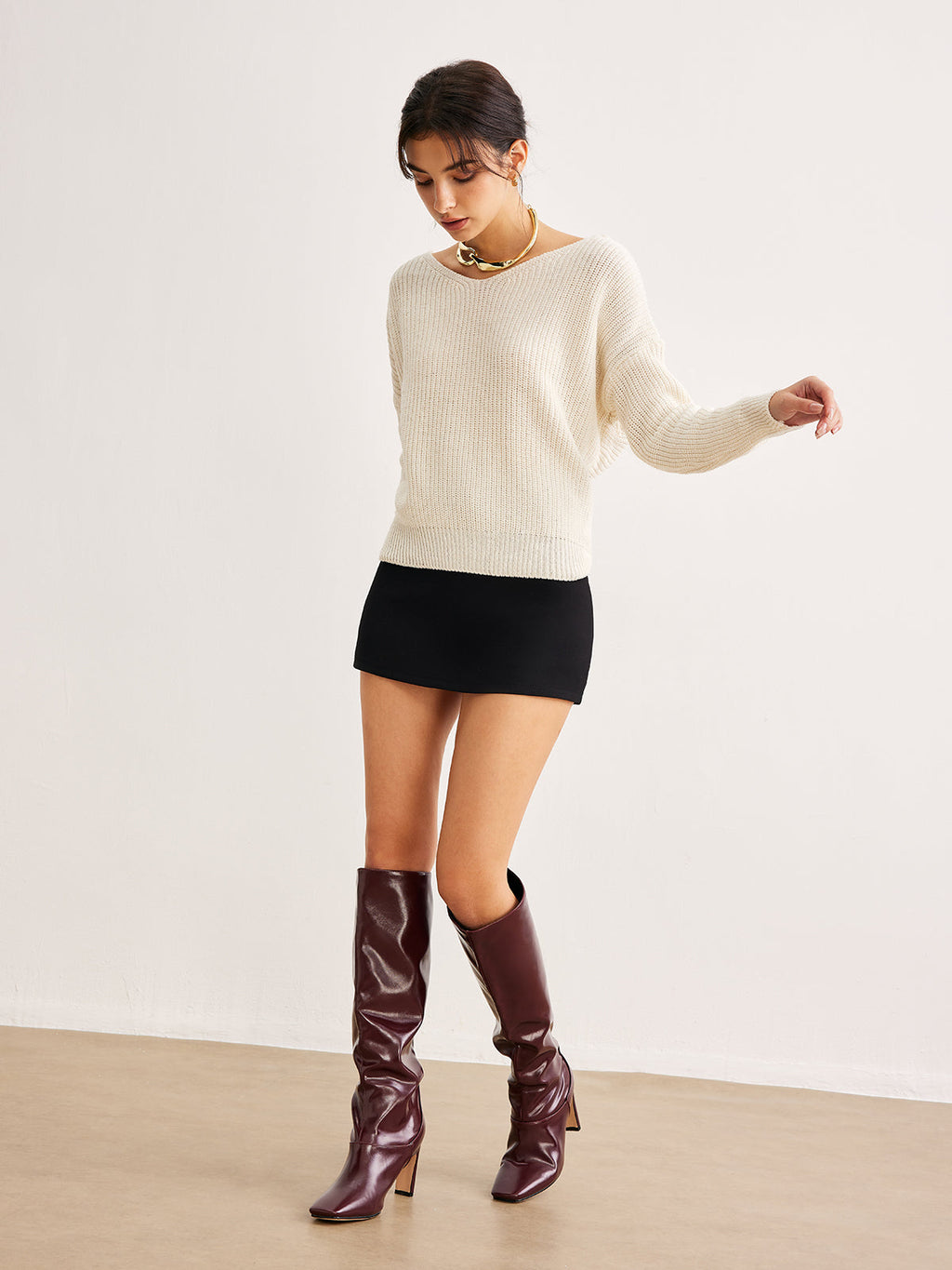 Plain Knit Top by SIENA - image 5