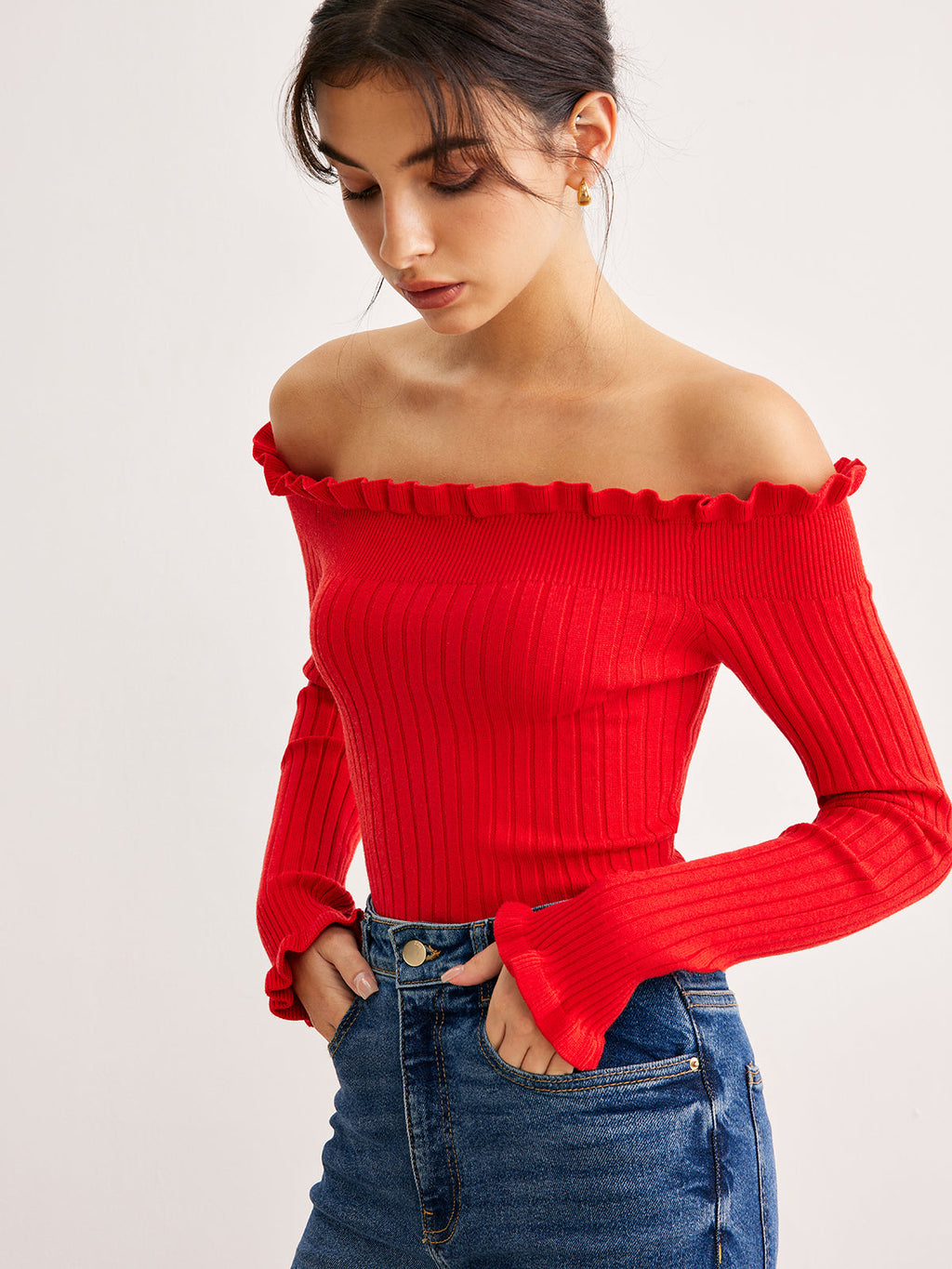 Straplez Strapless Knit Top by SIENA - image 3