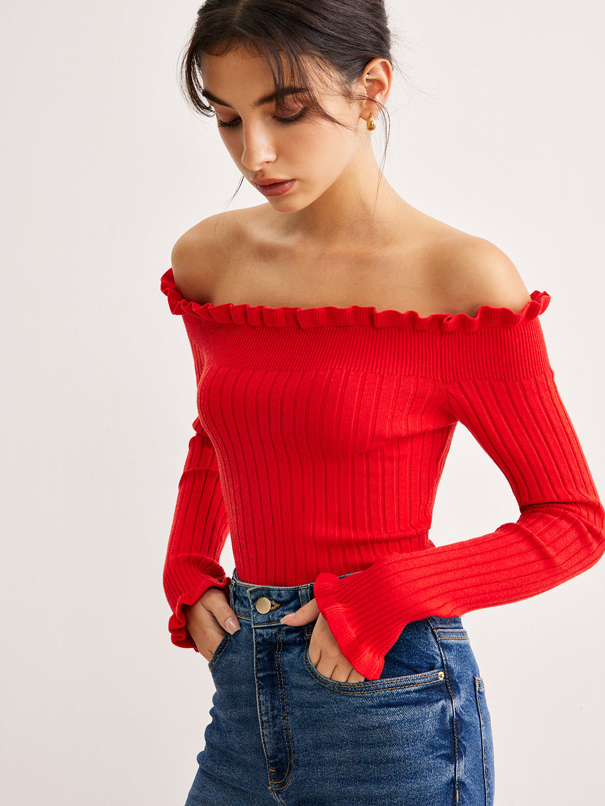 Straplez Strapless Knit Top by SIENA - image 3