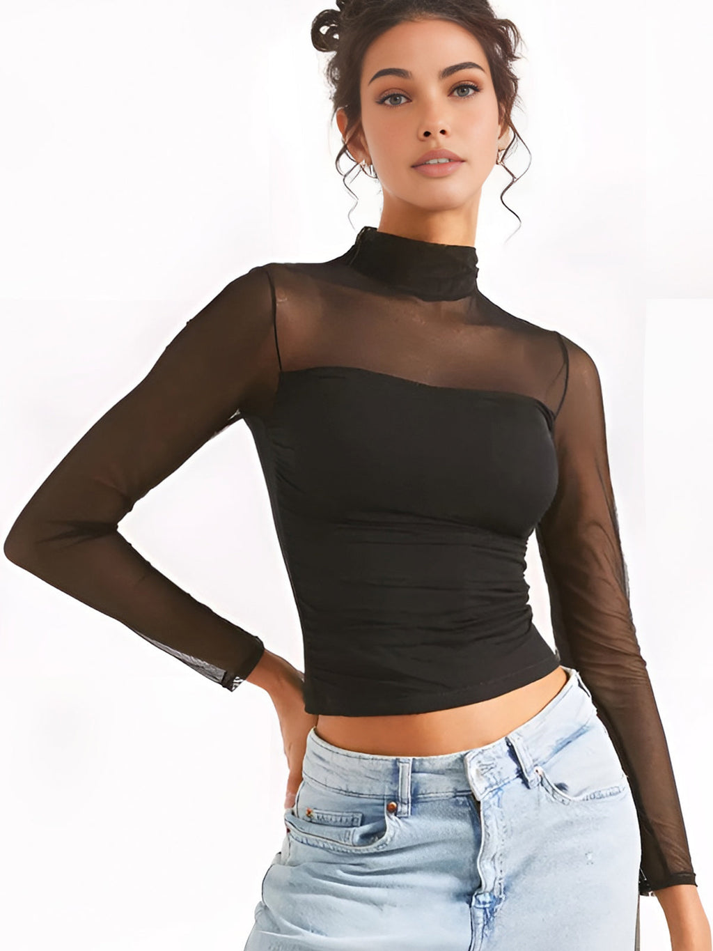 Plise Pleated Blouse by SIENA - image 2