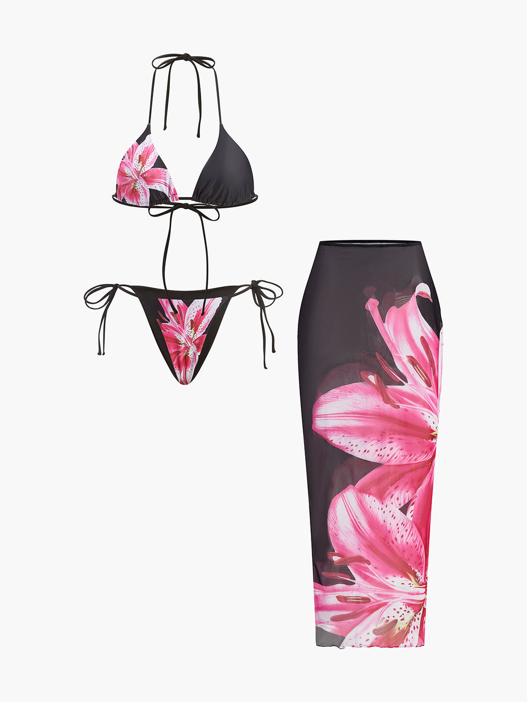 Floral Printed Bikini Set by SIENA