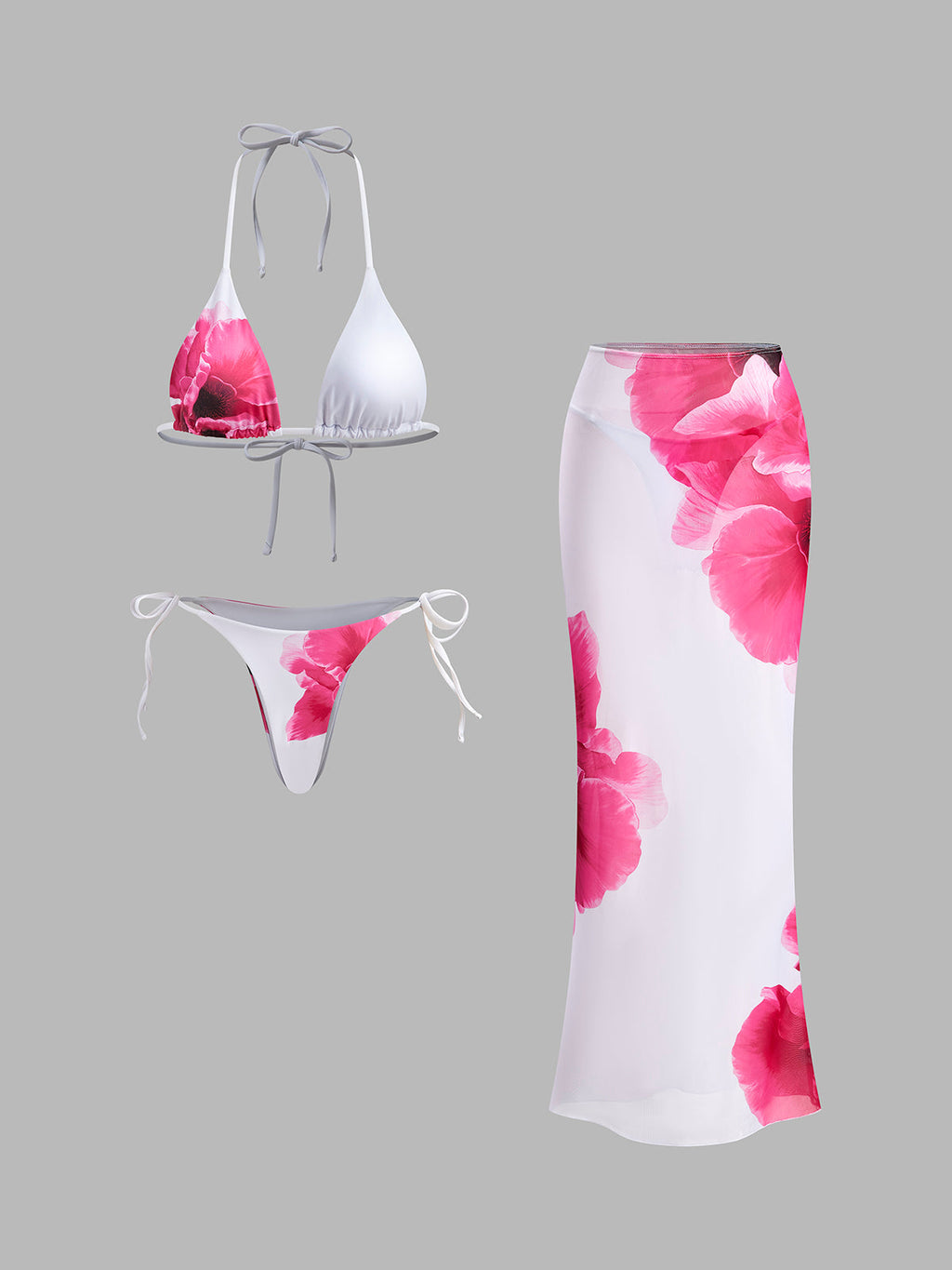 Floral Printed Bikini Set by SIENA