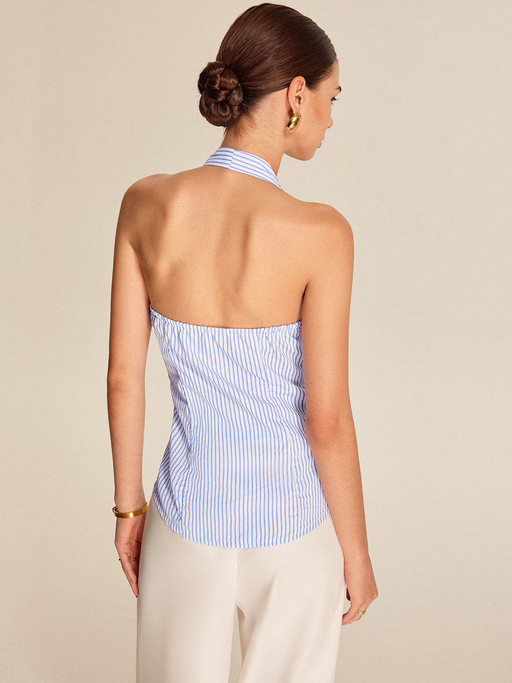 Striped Halter Blouse by SIENA - image 6