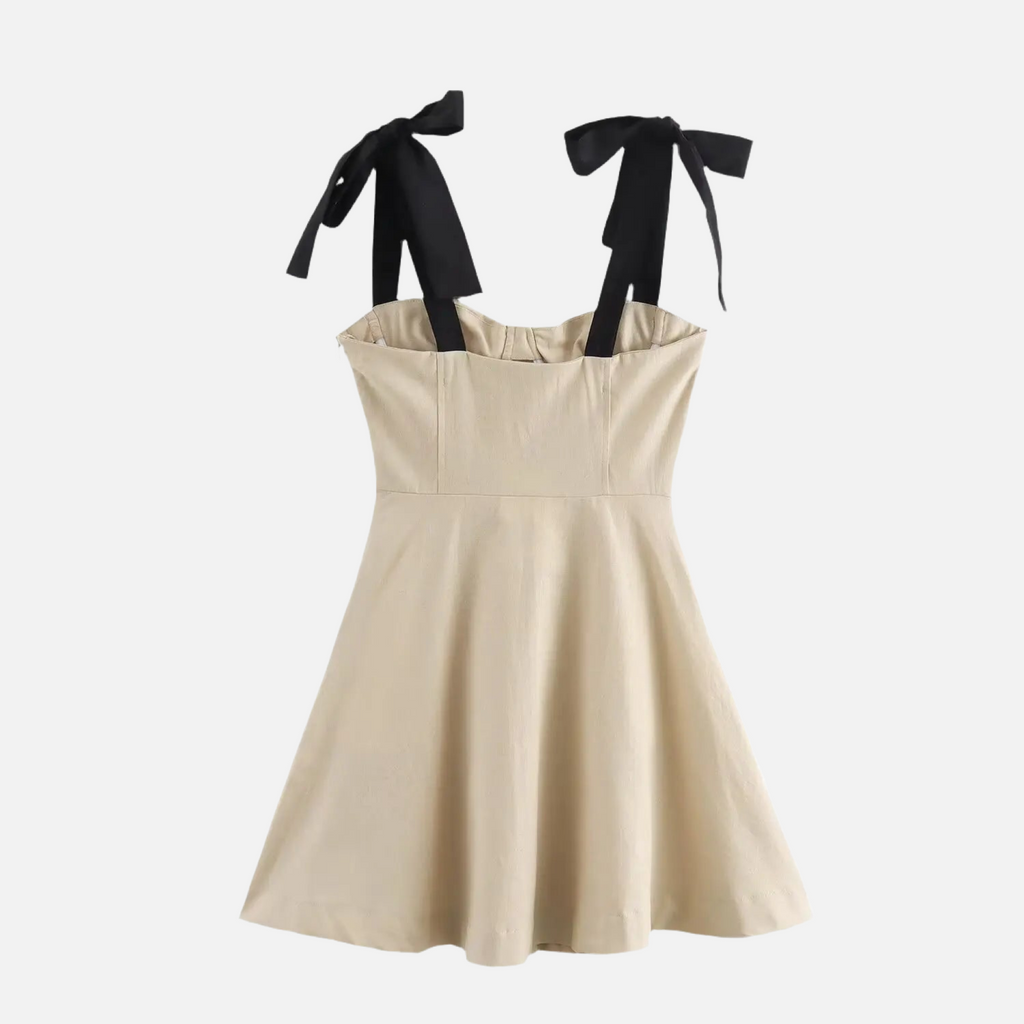 Zaphira Linen Mini Dress by SIENA - image 2