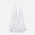 Halter Lace Mini Dress by SIENA
