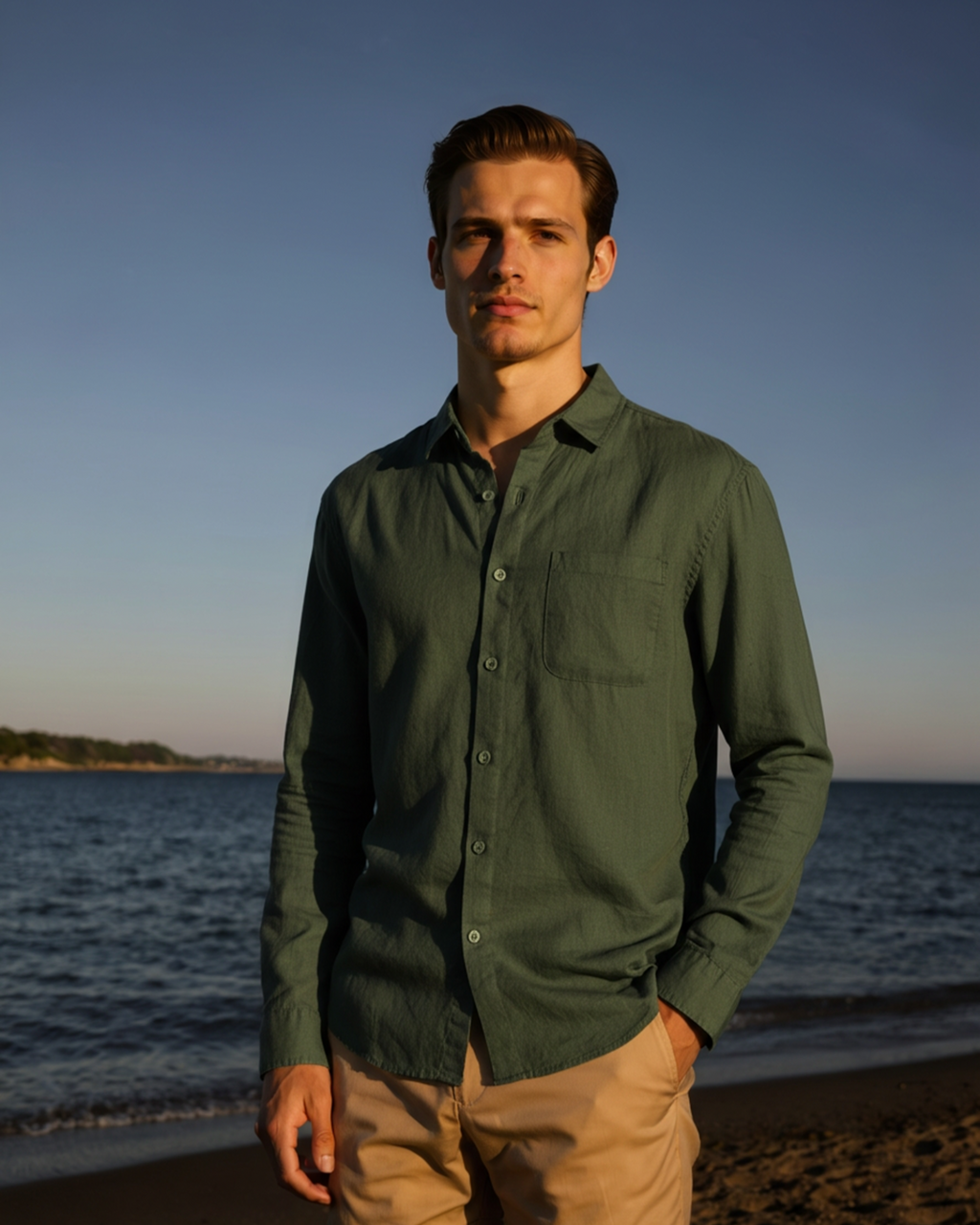 Cape Town 100% Linen Shirt