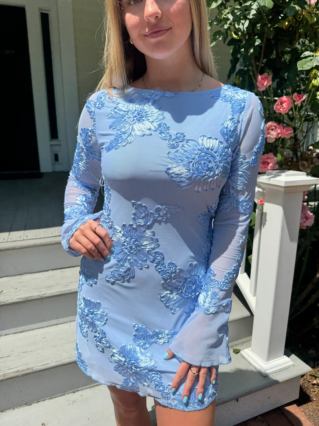 Eleka Mesh Mini Dress by SIENA - image 21