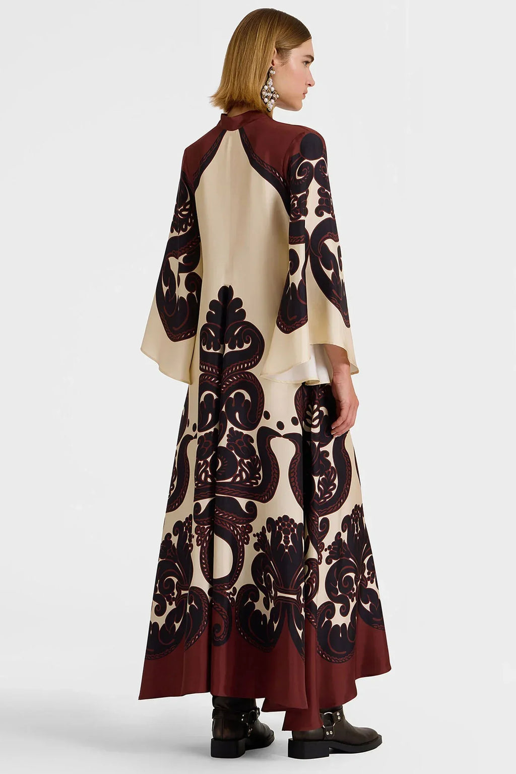 Grenadilla Satin Maxi Dress by SIENA - image 6