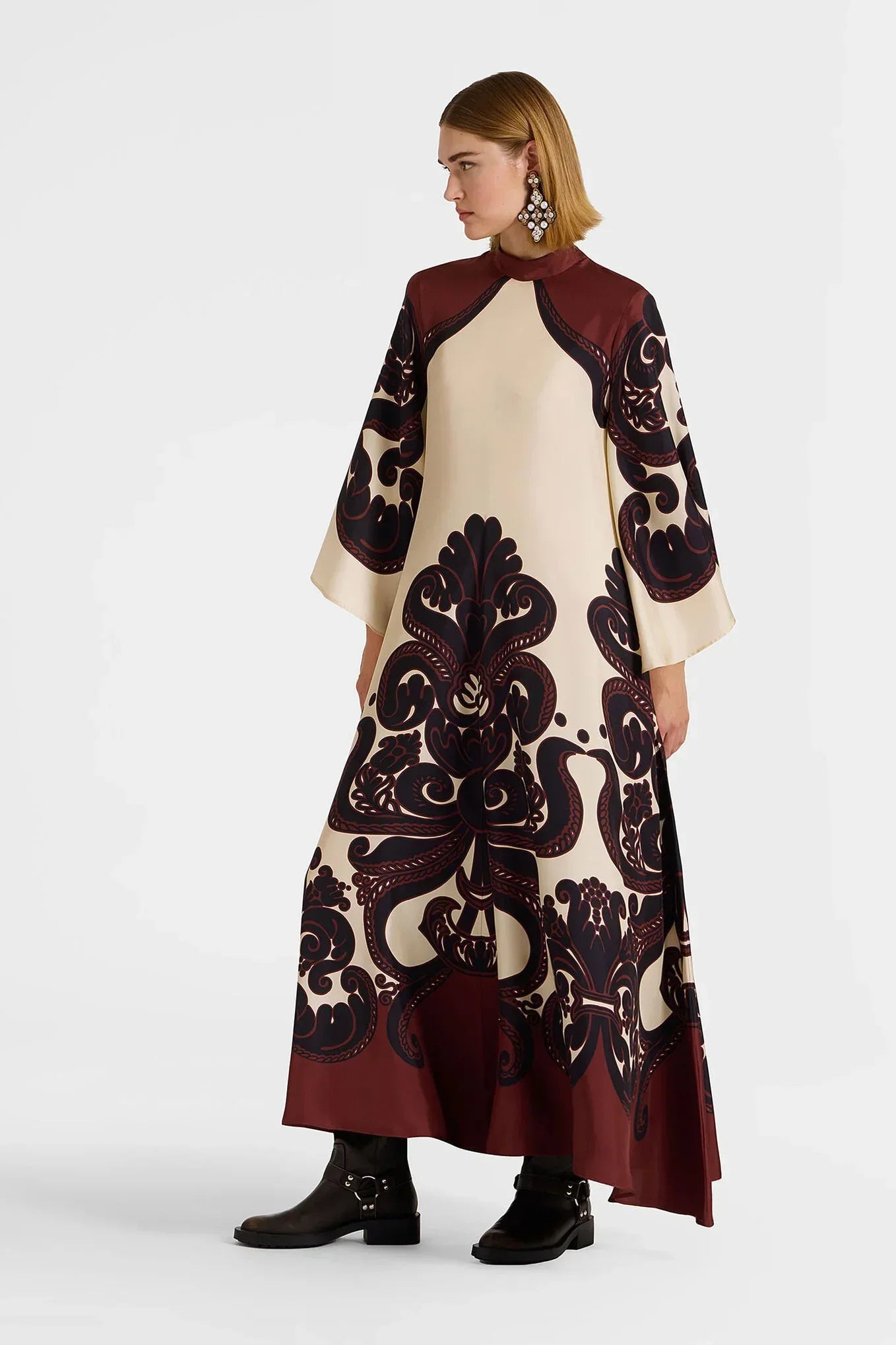 Grenadilla Satin Maxi Dress by SIENA - image 3