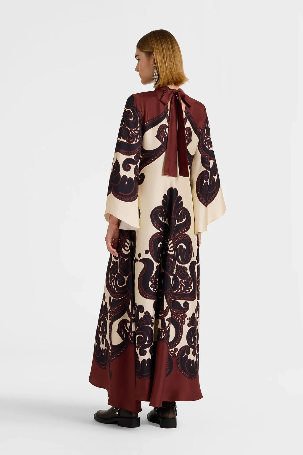 Grenadilla Satin Maxi Dress by SIENA - image 4