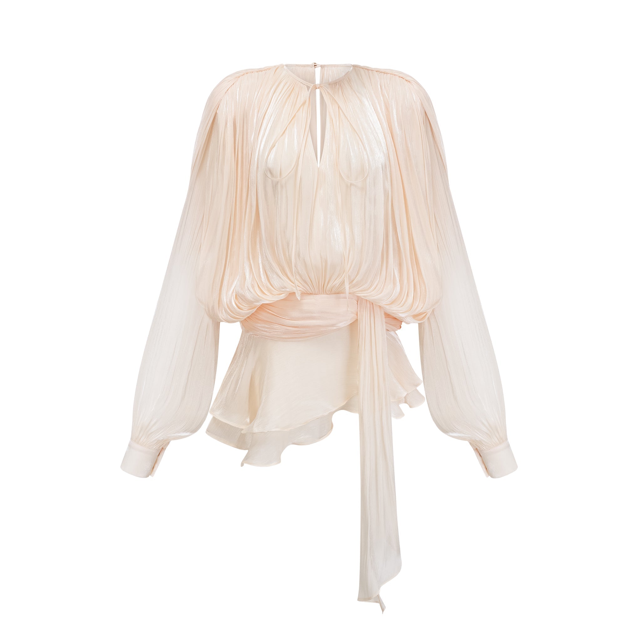 Eugenie Pleated Mini Dress by SIENA