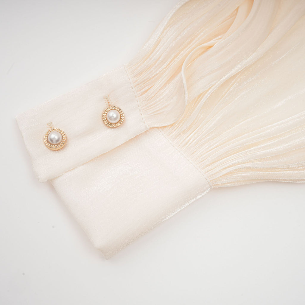 Eugenie Pleated Mini Dress by SIENA - image 17
