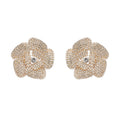 Crystal Floral Earrings by SIENA