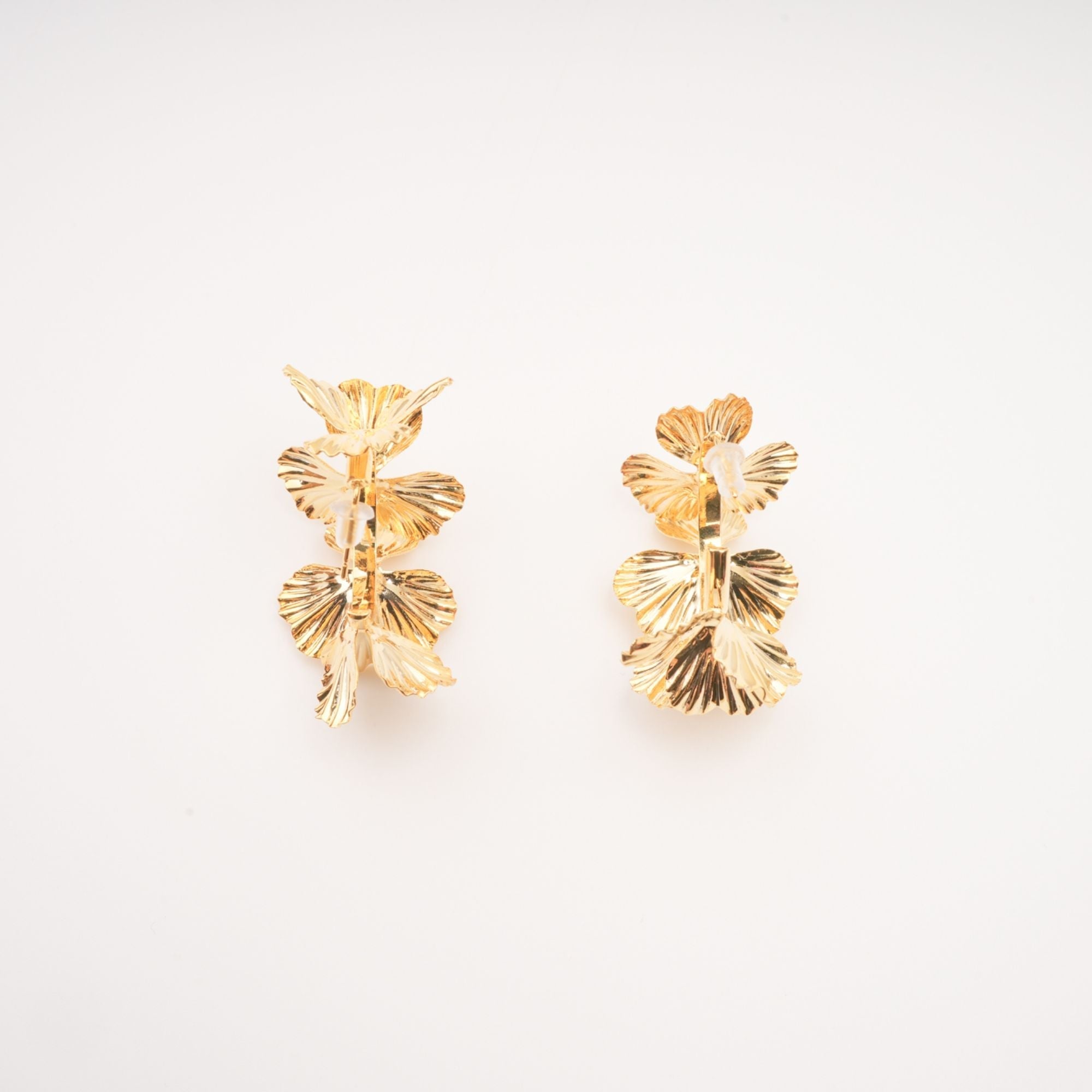 Floral Gold Earrings by SIENA - image 6