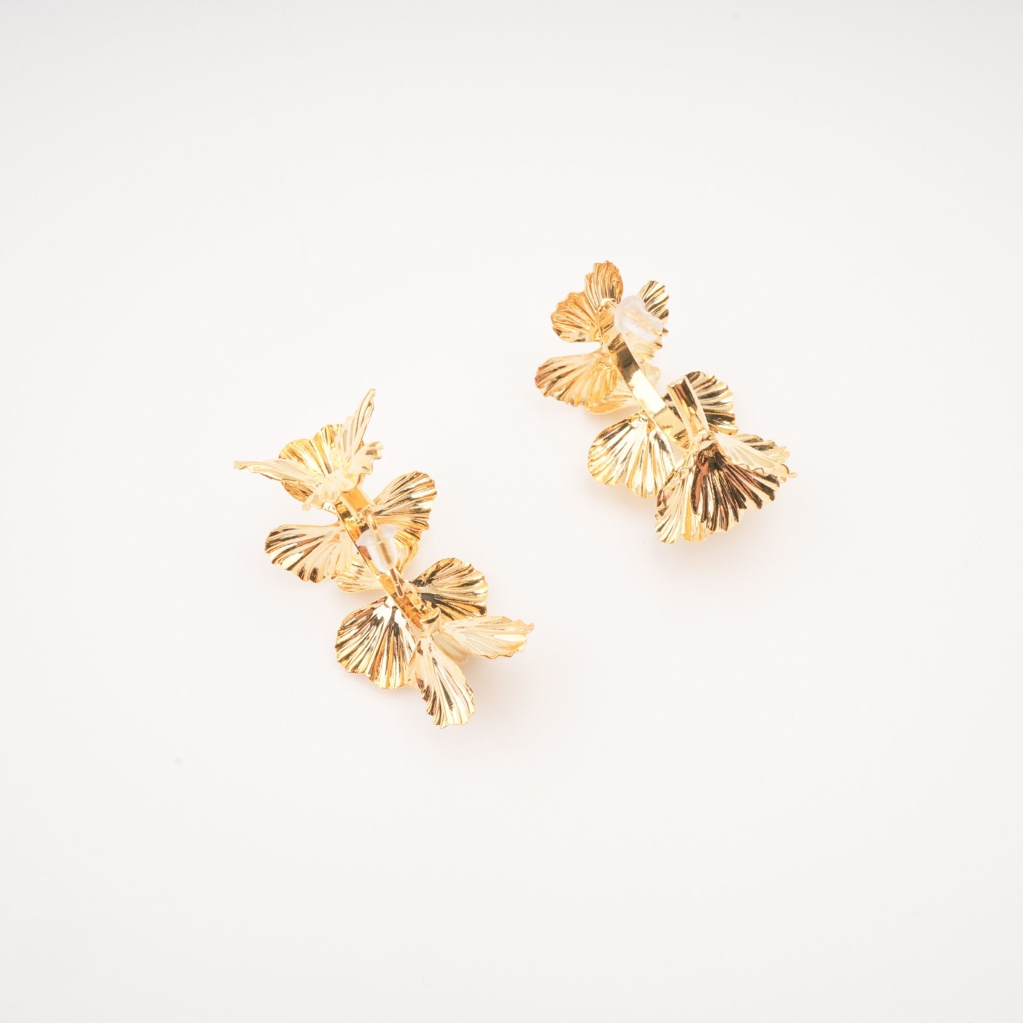 Floral Gold Earrings by SIENA - image 5