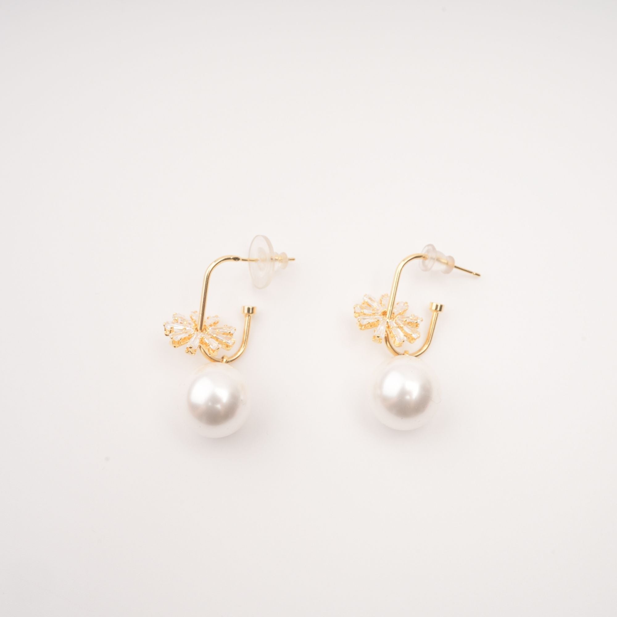 Pearl Crystal Earrings by SIENA - image 2