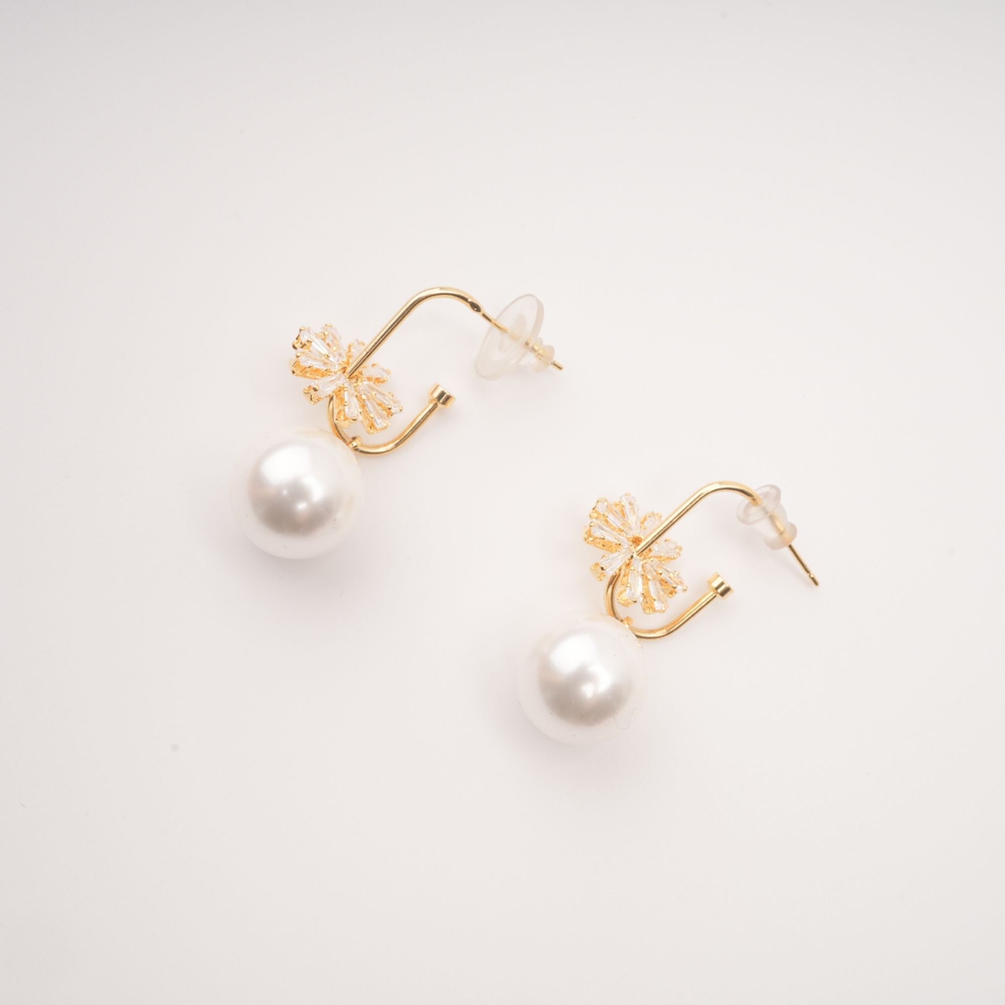 Pearl Crystal Earrings by SIENA - image 4