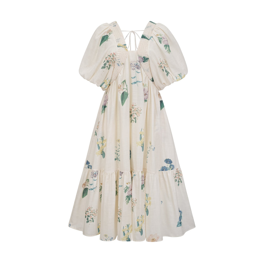 Cyrielle Floral Midi Dress by SIENA