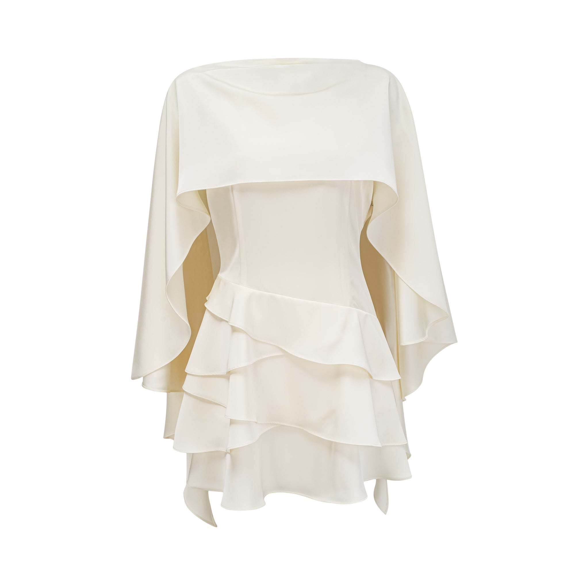 Lyna Satin Mini Dress by SIENA - image 8