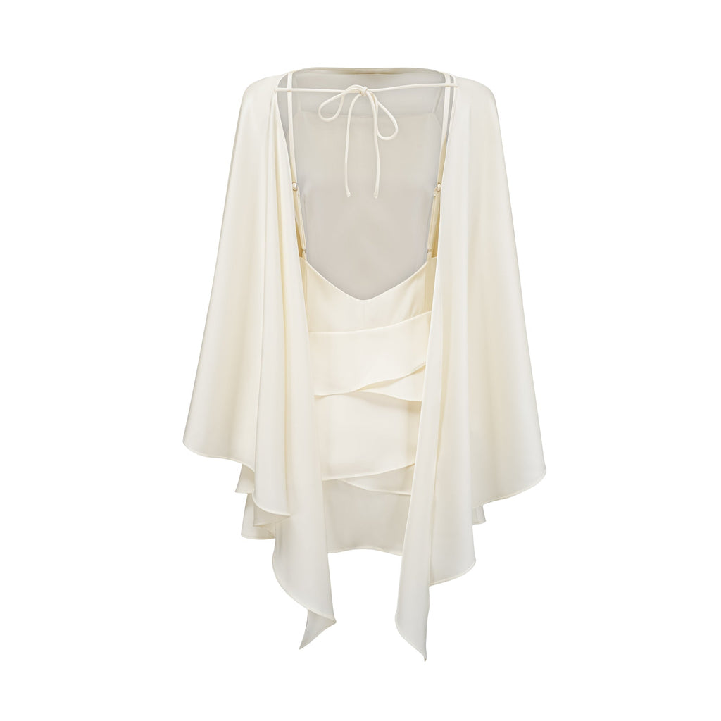 Lyna Satin Mini Dress by SIENA - image 9
