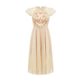 Nerissa Pleated Midi Dress by SIENA