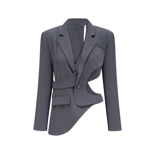 Amelie Asymmetric Blazer by SIENA