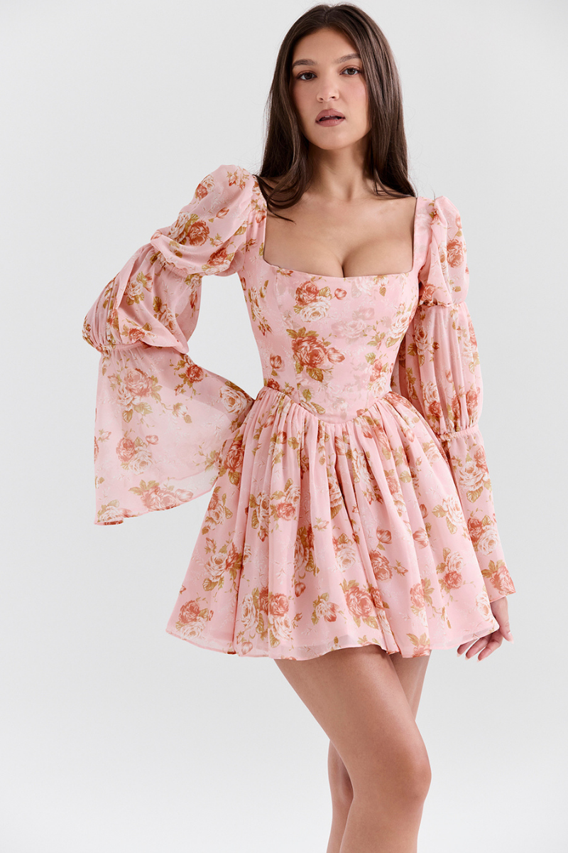 Divine Floral Mini Dress by SIENA - image 4