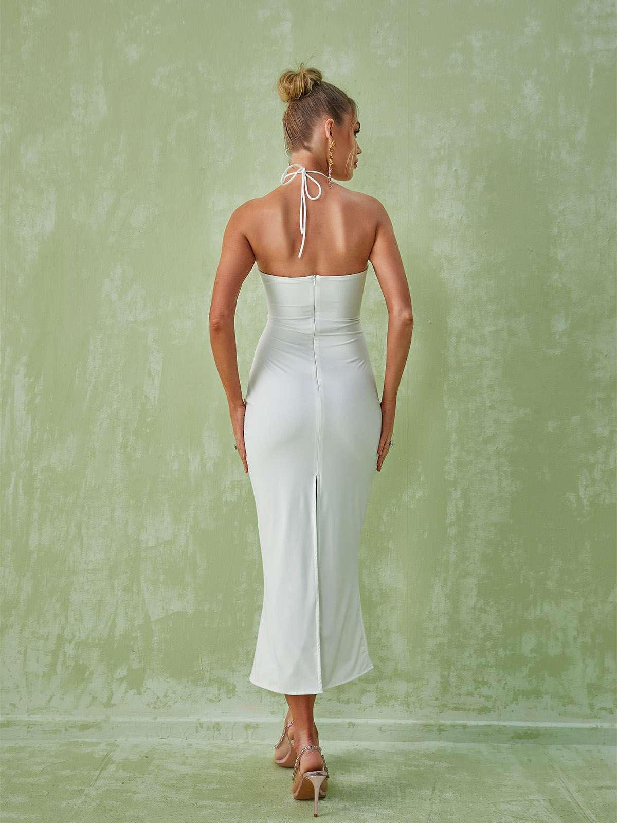 Dorcas Halter Midi Dress by SIENA - image 6