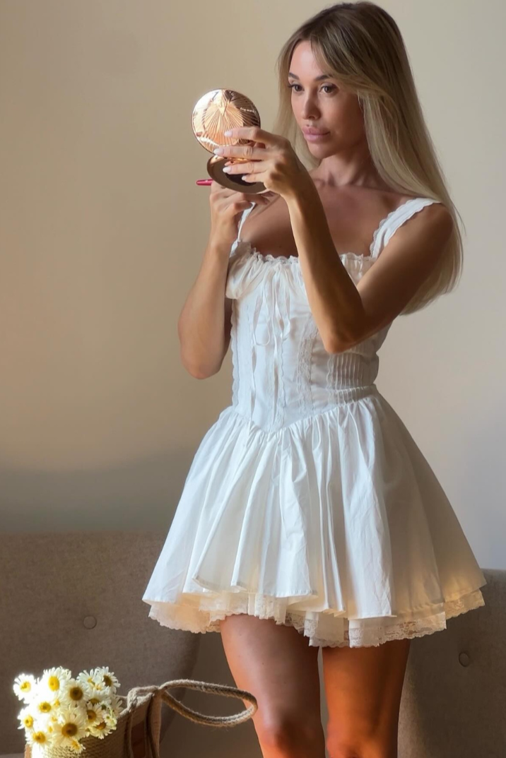 Noemi Lace Mini Dress by SIENA